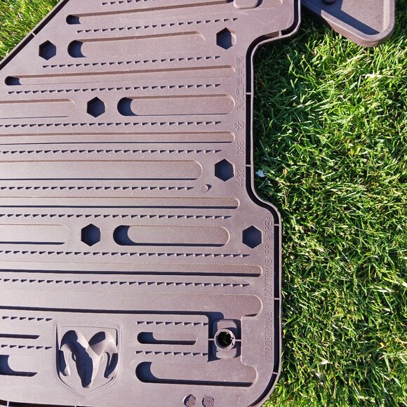 *SOLD• NEW 2013-2018 Dodge Ram Laramie Longhorn Edition OEM MOPAR Floor Mat 3pc - Picture 4 of 16
